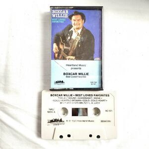 Boxcar Willie – Best Loved Favorites Cassette Tape Heartland Music 1983